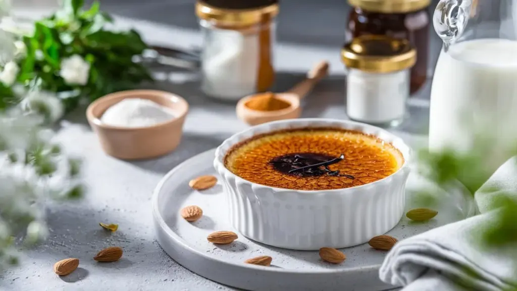 Masz ochotę na pyszny deser? Crème brûlée z kremem czekoladowym to idealne rozwiązanie!